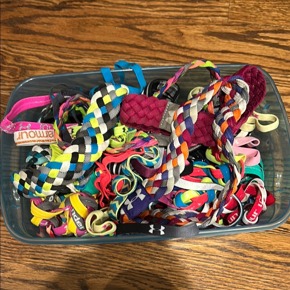 Under Armour Colorful Headbands Collection
Around 75 headbands
